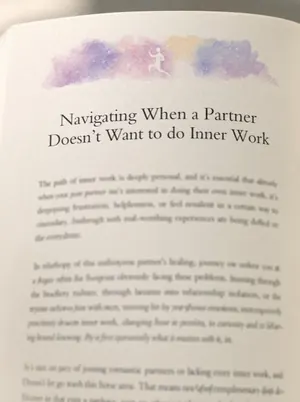 Navigating when a partner does not want to do inner work
